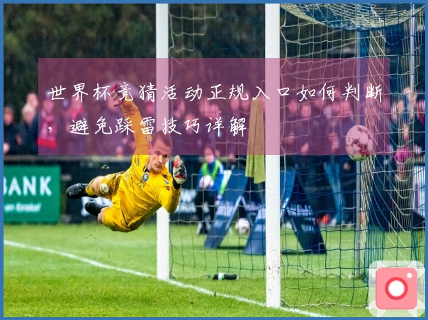 世界杯竞猜活动正规入口如何判断，避免踩雷技巧详解