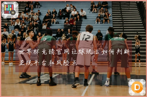 世界杯竞猜官网让球玩法如何判断正规平台和风险点